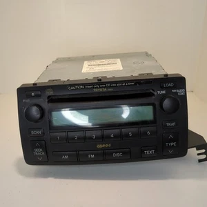 2004-2008 Toyota Corolla AM FM 6 Disc CD Radio Receiver A51814 UNTESTED - Picture 1 of 16