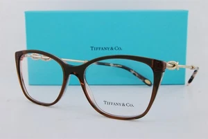 Brand New Tiffany & Co. Eyeglass Frames TF 2160B 8255 Brown Size 54 For Women - Picture 1 of 7