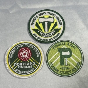 Portland Timbers Army Season Ticket Holder Patch Lot 2011 2012 2014 MLS - Bild 1 von 5