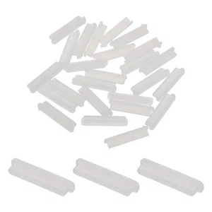 25pcs SD Port Duct Covers Caps Silicone Plugs Protector for Laptop Camera Clear - Zdjęcie 1 z 7