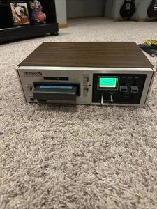 Vintage Panasonic RS-805US Stereo 8-Track Stereo Record Tape Deck Powers On - Bild 1 von 13