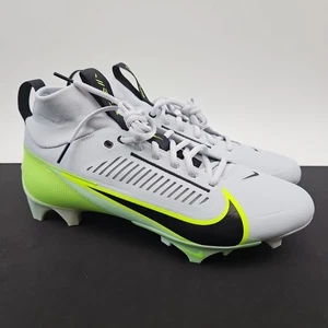 Nike Vapor Edge Pro 360 2 Cleats Mens Sz 11 Pure Platinum/Vapor Green DA5456-004 - Picture 1 of 7