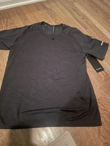Lululemon Herren Kurzarm Metal Vent Tech T-Shirt Large Orange Theory Neu mit Etikett - Bild 1 von 5