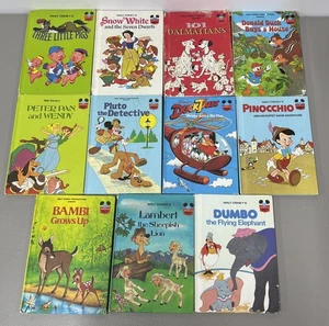 Walt Disneys wunderbare Welt des Lesens 11 große Hardcover Bücher Vintage - Bild 1 von 24