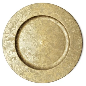 Charger Plates  13Inch Elegant Chargers  Set of 6  For Small to Regular Size - Picture 1 of 7