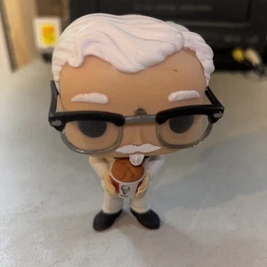 Funko Pop! Ad Icons KFC Colonel Sanders #05 Loose NO BOX [#2] - Afbeelding 1 van 2