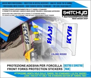 KYB AUFKLEBER GABEL YAMAHA TENERE 700 KOMPATIBEL - GABELSCHUTZ DECALS - Bild 1 von 1