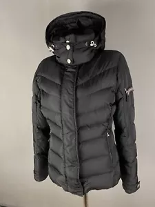 Bogner Fire + Ice Damen Daunen Puffer Skijacke Kapuze schwarz Größe S - Bild 1 von 20