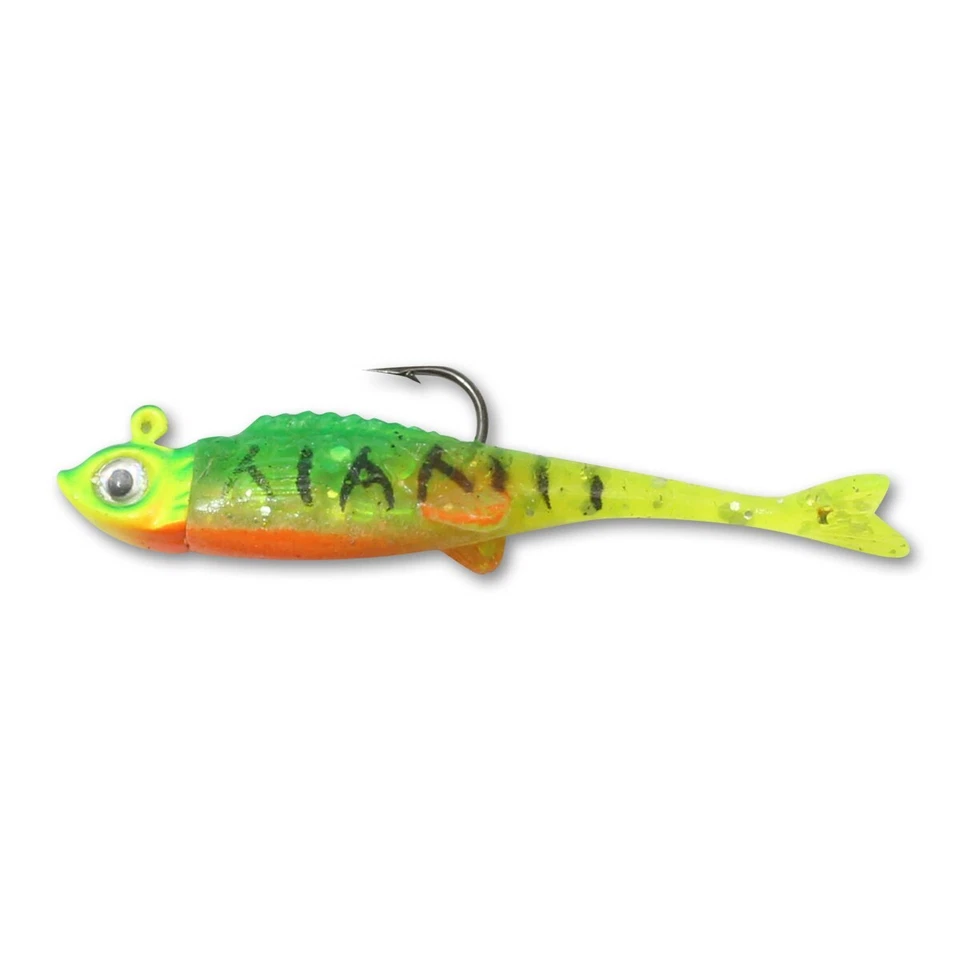Northland Tackle Mimic Minnow Fry 1/16 OZ Firetiger 2 aparejados 2 cuerpos adicionales Foto 1 de 1