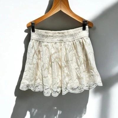 🌻Hollister Ivory Lace Feminine Skirt Size Small. - Image 1 of 4