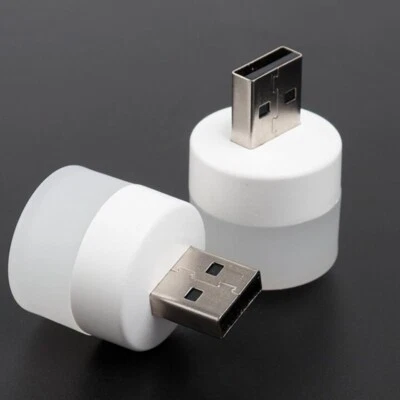 Lámpara de Lectura de Libros Pequeños 5V Blanco Cálido Puerto USB para PC Powerbank - Imagen 1 de 4