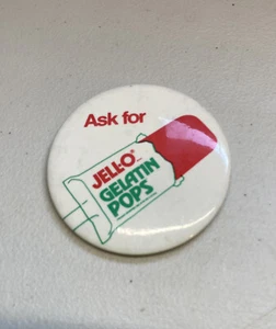 JELL-O Gelatin Pops Vintage Advertising Pin - Picture 1 of 2