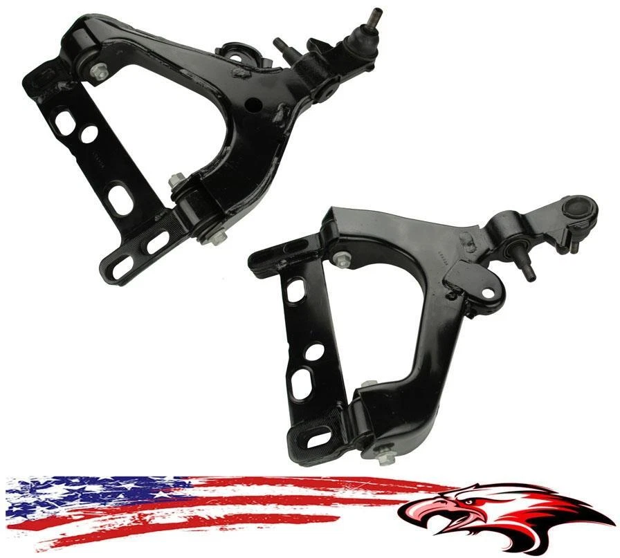 100% новые 2 передних нижних рычага с шаровыми шарнирами втулки для 08-09 GM Trailblazer - Изображение 1 из 4