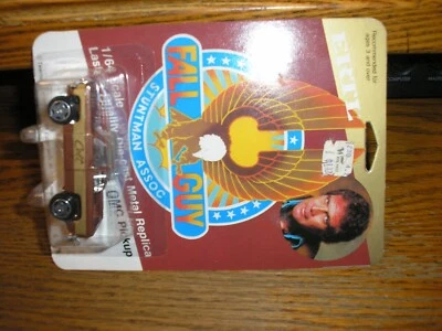 Lote RARO A NOS ERTL 1/64 The Fall Guy 1982 Ertl Colt Truck GMC Pickup Frete Grátis - Imagem 1 de 3