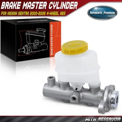 Brake Master Cylinder w/ Reservoir for Nissan Sentra 2000 2001-2006 4-Wheel ABS - Image 1 of 4