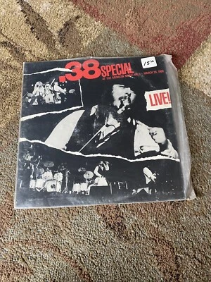 .38 Special LIVE At The Rainbow Music Hall PROMO LP - Image 1 of 2