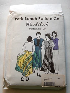 Park Bench Pattern Company N0. Falda y chaleco 20 WOODSTOCK UC FF - Imagen 1 de 2