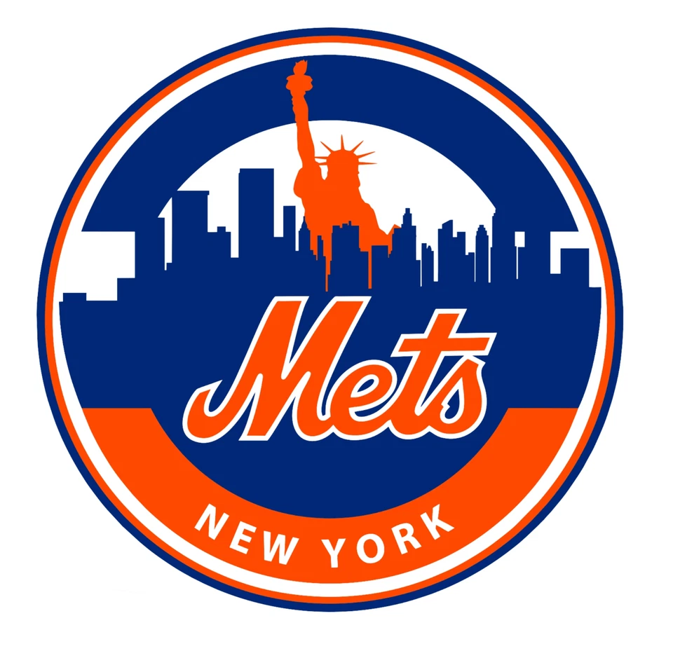 New York Mets Baseball Vinyl Sticker/Decal 07 - Image 1 of 1