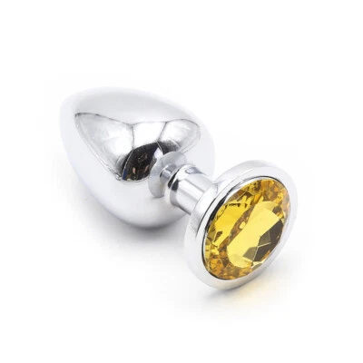 Juego Anal Butt Plug INOX S/M/L Juguete Sexual Mujeres Hombres Pareja Consolador Metal Joya EE. UU. Foto 1 de 4