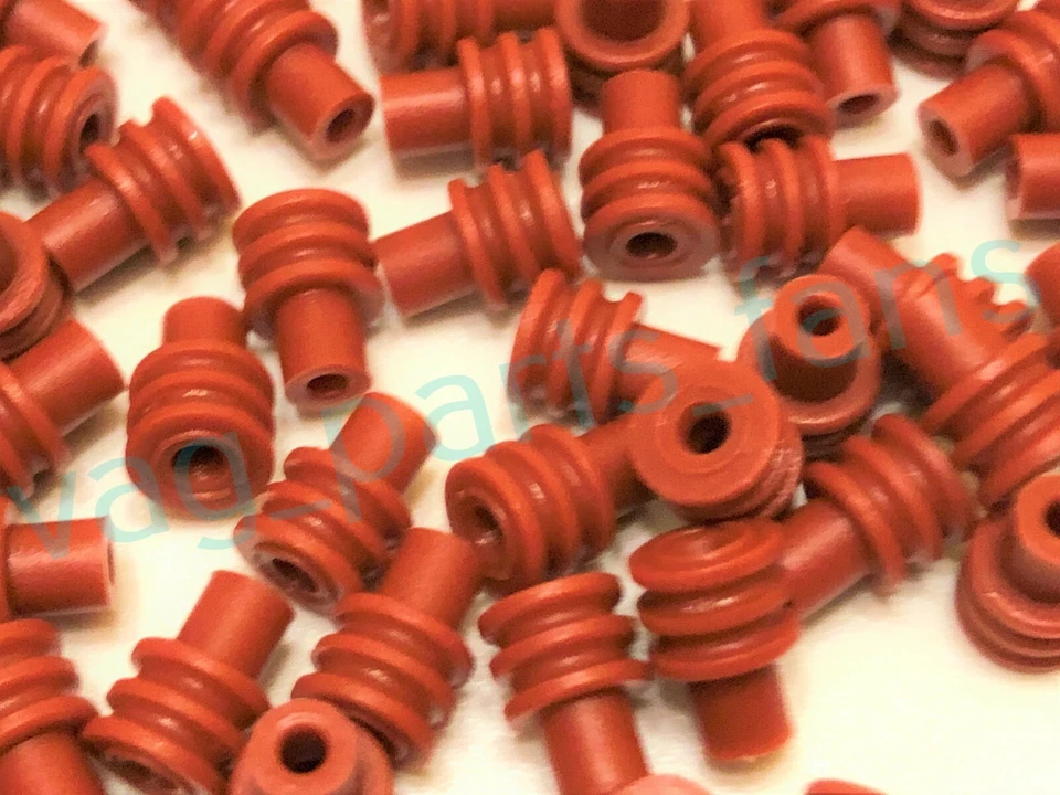 30 x 2.8mm Pins Terminal JPT Single Wire Seals 963293-1 357972741A for VW AUDI - Image 1 of 4