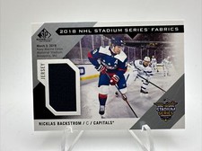 2018-19 Upper Deck SP Game Used Stadium Series Fabrics Nicklas Backstrom #SS-NB