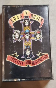Guns N’ Roses Appetite For Destruction 1987 Cassette Tape Geffen GEF M5G 24148 - Picture 1 of 5
