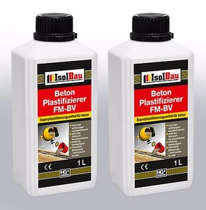 2L Beton-Zusatzmittel Plastifizierer Fliessmittel Betonverflüssiger Verflüssiger - Bild 1 von 4