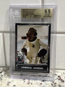 2023 Topp STAR WARS Return of the Jedi 40TH ANN #4 Admiral Ackbar Beckett 9.5 - Picture 1 of 2