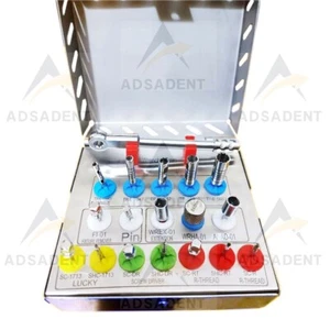 Dental Implant Remover Kit Set of 18 PCs Long Trephine, Bone Removal, 4mm Wrench - Picture 1 of 1