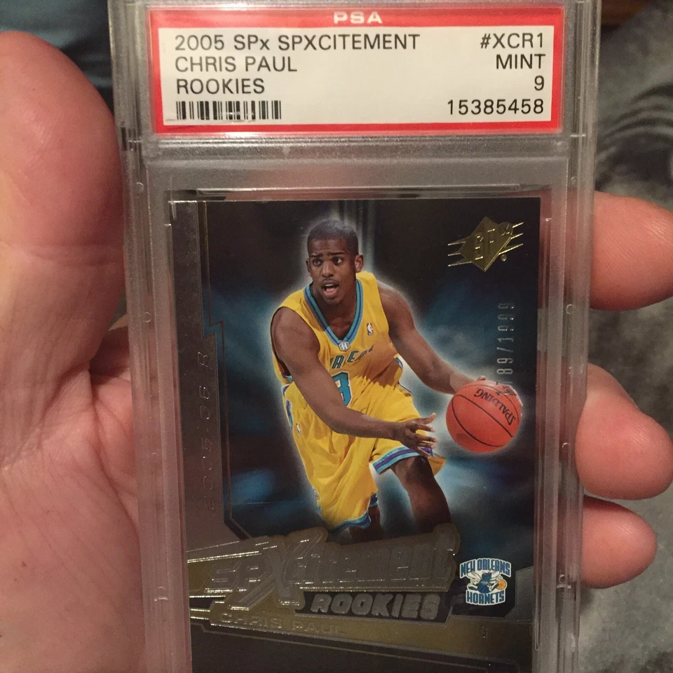 2005 SPx Spxcitement Rookies Chris Paul RC /1999 #XCR1 PSA 9 MINT ROOKIE - Image 1 of 1