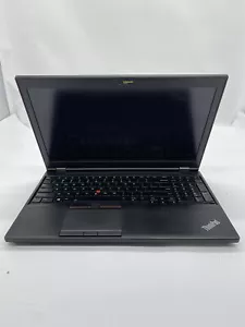Lenovo ThinkPad P51 15,6" Core I7-8850H 24GB DDR4 128GB SSD schwarz/fair - siehe Beschreibung - Bild 1 von 6
