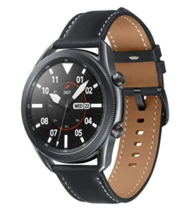 Samsung Galaxy Watch 3 R840 Bluetooth 45mm Stainless Steel - Mystic Black SR - Picture 1 of 4