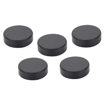 5pcs Metal C Mount Rear Lens Cover  25mm for CCTV TV Lenses (Black) 5 PACK - Image 1 of 4