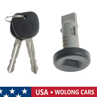 Cilindro de bloqueo de interruptor de encendido y 2 llaves para Buick LaCrosse Lucerne Century Foto 1 de 4