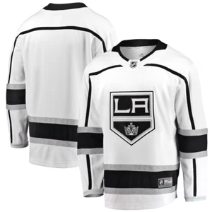 Los Angeles Kings Hockey Jersey Fanatics Breakaway Men's White Medium NWT - Picture 1 of 5