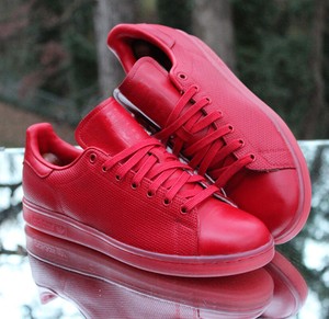 adidas stan smith rojo