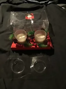 Rite Aid Home Scented Candle Holly And Ivy Holiday Gift Set Box Damaged - Picture 1 of 5