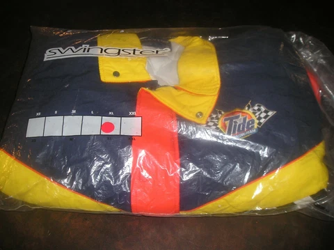 Swingster Vintage 1997 Tide Racing Jacket 10th Anniversary Men's  XL RICKY RUDD! Cover
