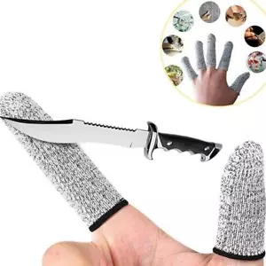 Anti-cut Finger Cots Kitchen Garden Carving Cut Resistance Protector zas V2L3 - Picture 1 of 13
