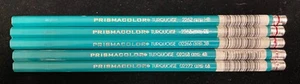 Prismacolor Turquoise Drawing Pencils 5pc. set, Soft,HB,2B,3B,4B,6B - Picture 1 of 2