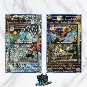 x2 Pokemon Greninja EX Kingdra SIR Promo 131 132 SV Shrouded Fable Custom Case - Picture 1 of 6