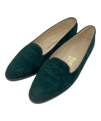 Zapatos de salón Chanel Cocomark EU 36 US 6 verdes auténticos Foto 1 de 4