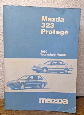 Mazda 323 1992 manual de taller manual de reparación de protección Foto 1 de 3