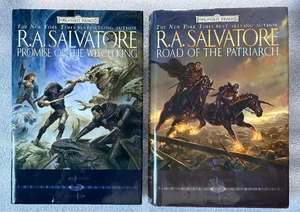2 R A SALVATORE SELLSWORDS HC/DJ 1st Printings 2005 2006 Witch-King PATRIACH - Imagen 1 de 7