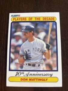 1990 Fleer - Players of the Decade Don Mattingly #626 - Bild 1 von 2
