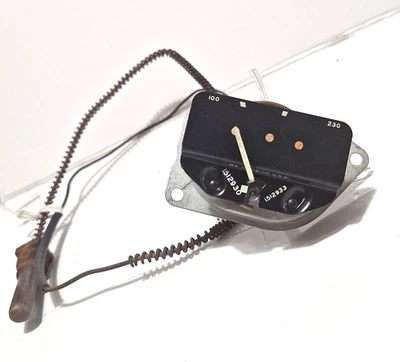 Chevrolet 1955 1956 medidor de temperatura Chevy mecánico 1512930 probado Foto 1 de 3