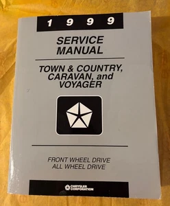 1999 Town & Country Caravan Voyager Shop Service Repair Manual - Picture 1 of 4
