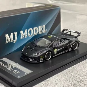 MJ Model 1/64 Lamborghini Huracan Diecast Auto Spielzeug Legierung Sammlerstück Geschenk schwarz - Bild 1 von 2