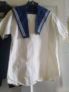 Marine Mantel Hemd und Halskragen Gr. 176/104/88 - Bild 1 von 16