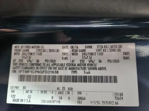 Alternator Turbo Fits 15-20 FORD F150 PICKUP 10638823 - Picture 1 of 12